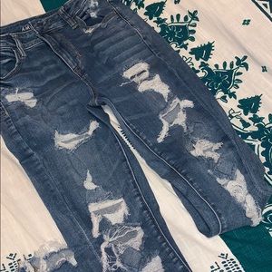 AE high waisted jeggings!